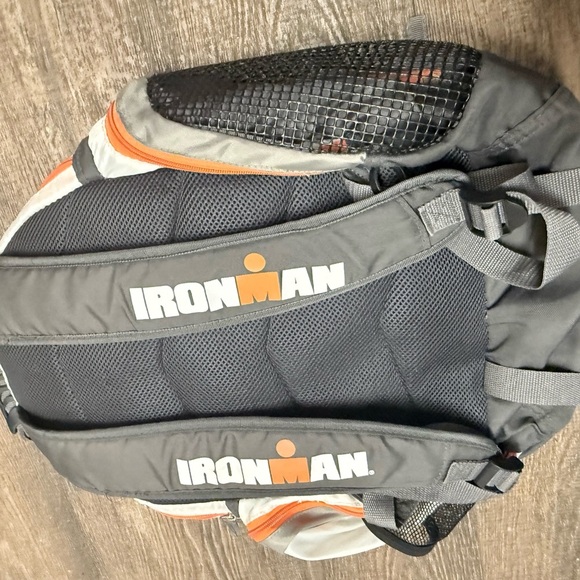 Ironman 35 year anniversary GUC Gray and Orange Technical Backpack - Picture 7 of 16